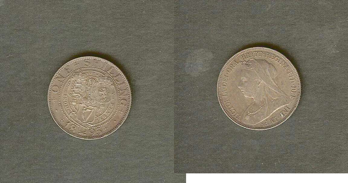 English shilling 1895 Unc
